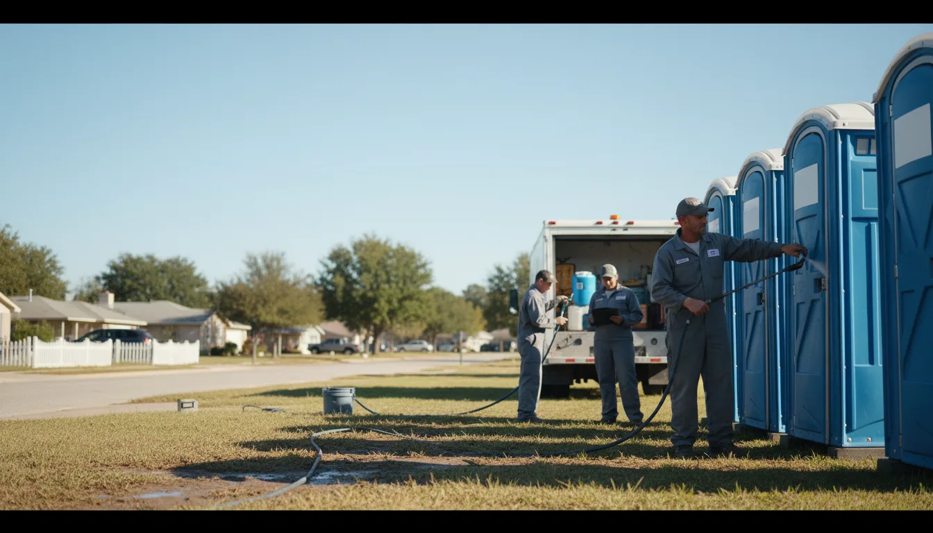 Long-Term Portable Toilet Rental in Lake Delton, WI near me